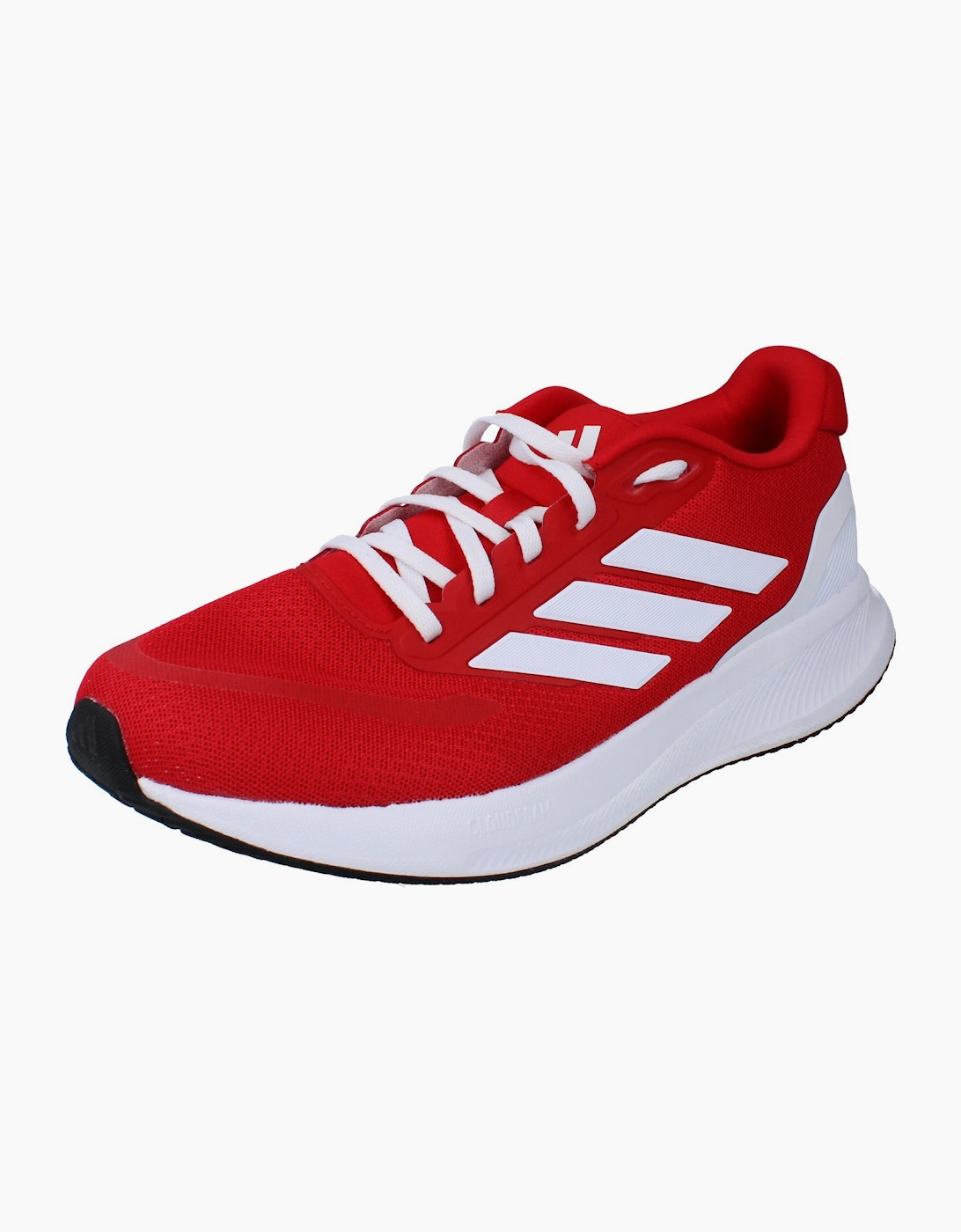 Adidas Men's Red Runfalcon 5 Running Trainers Sneakers Jh6246  10 Size 10