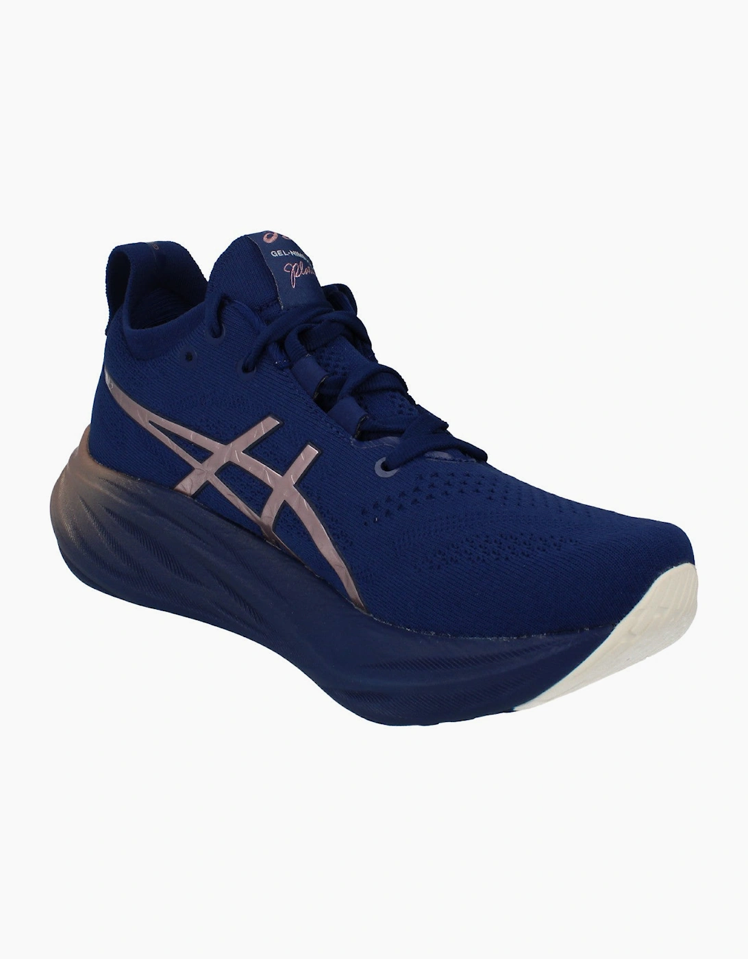 Asics Gel-Nimbus 26 Platinum Womens Running Trainers 1012B740 400