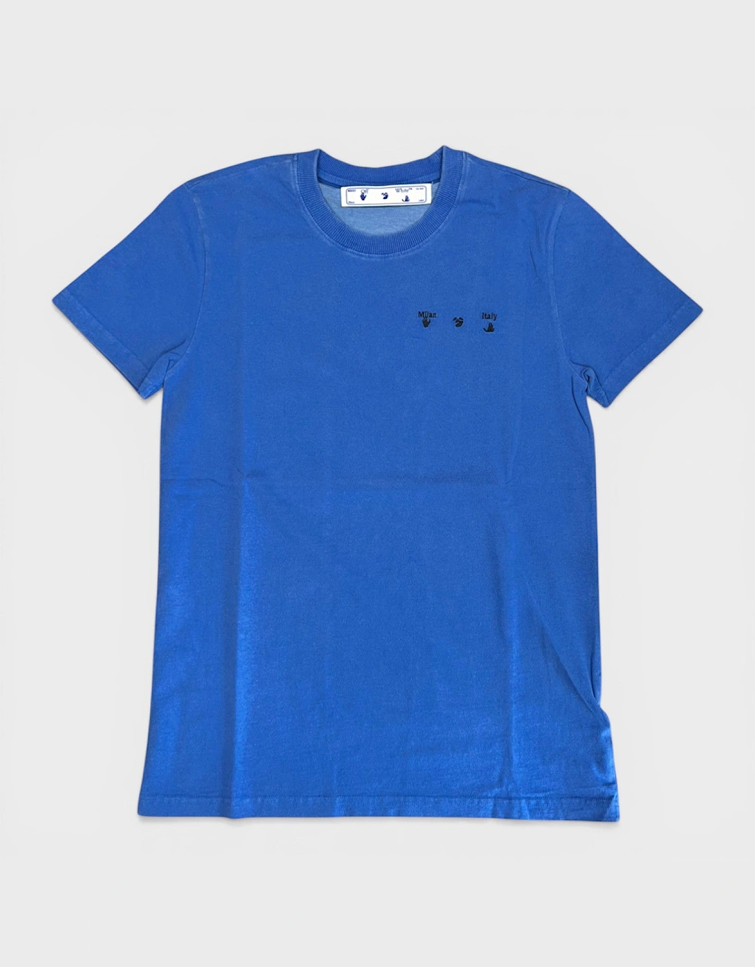 Faded Arrow Vintage Casual Tee Blue