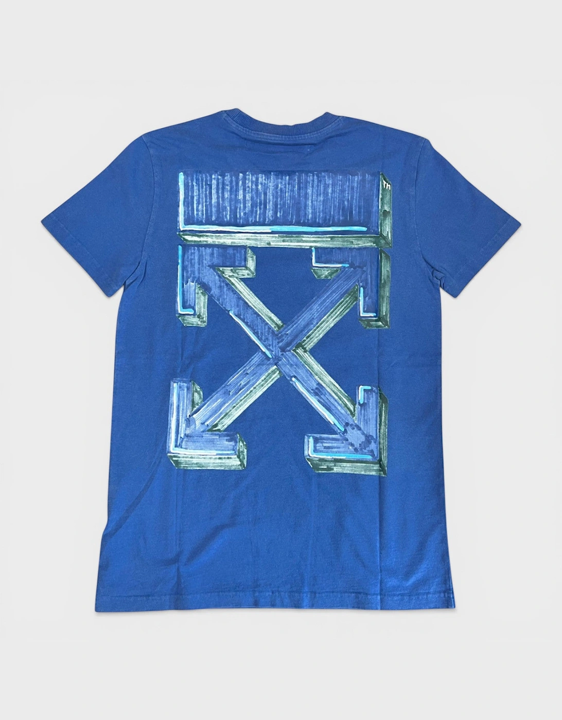 Faded Arrow Vintage Casual Tee Blue, 5 of 4
