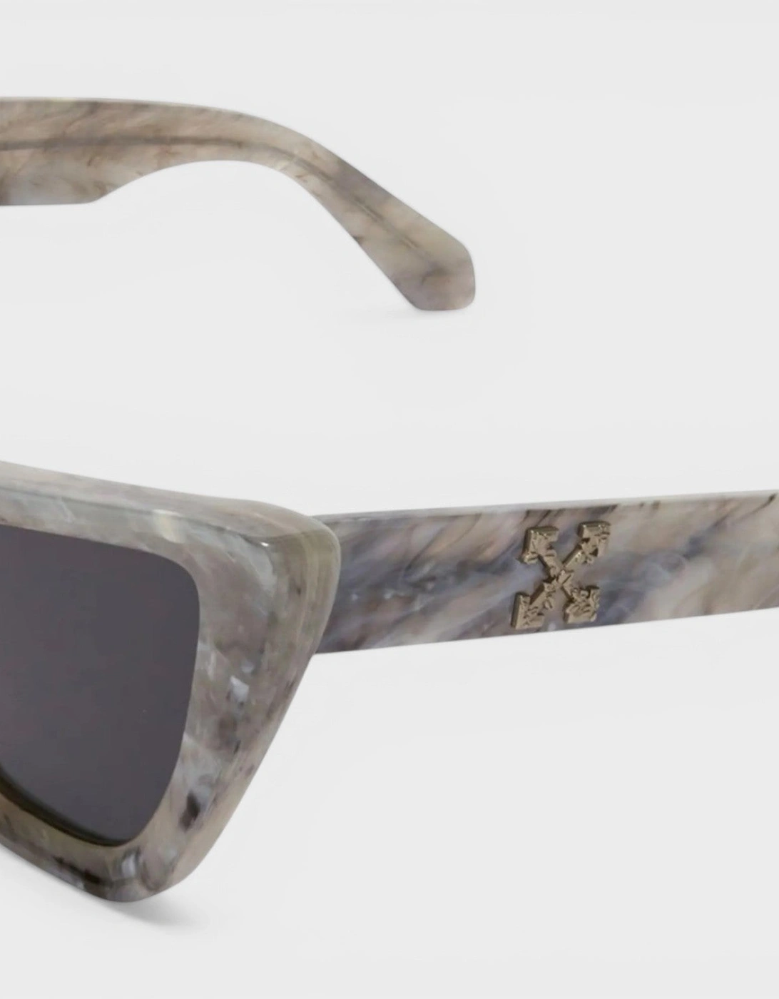 Cat Eye Tinted Sunglasses Grey