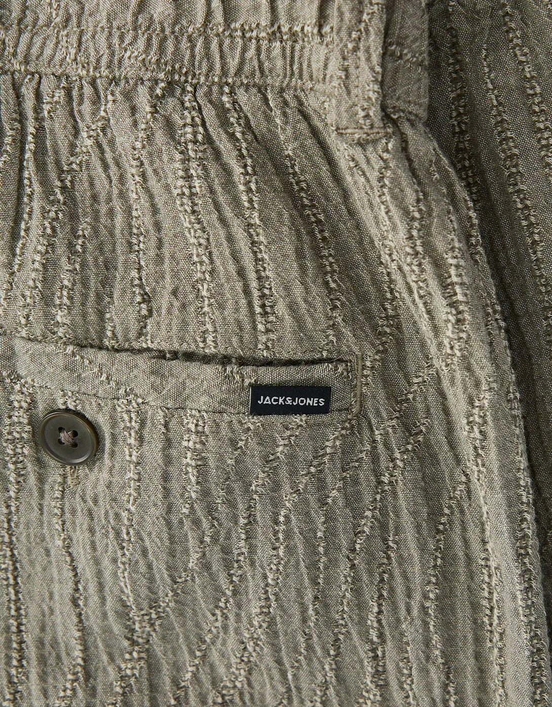 Jack & Jones JPSTBILL Jake Jaquard Shorts Smokey Olive