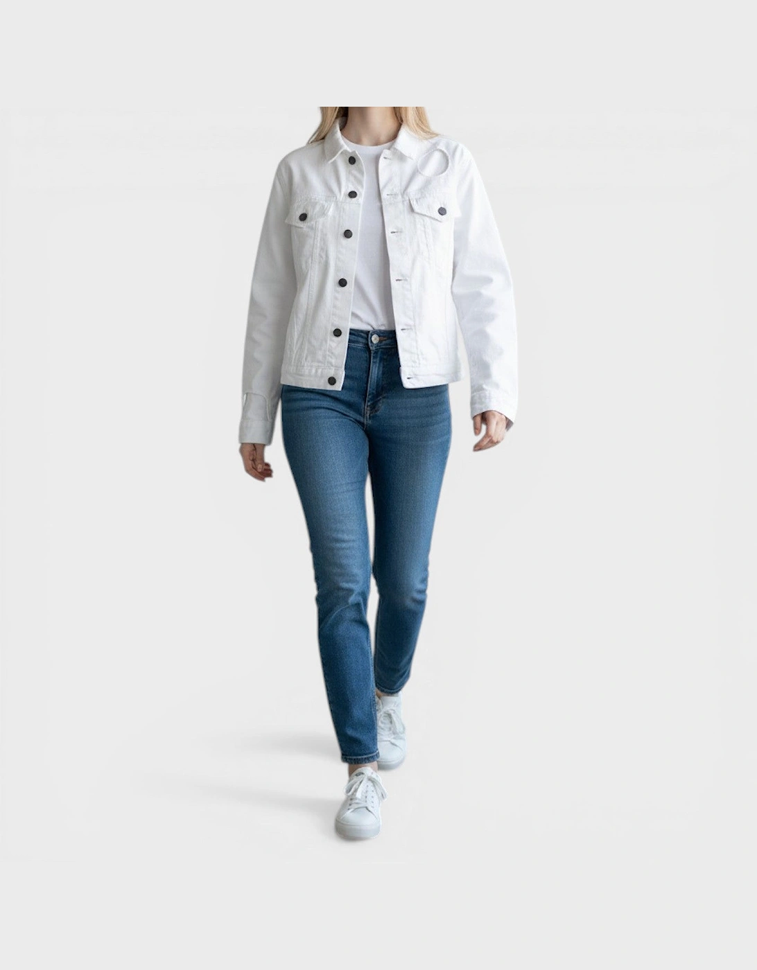 Meteor Hole Jacket White