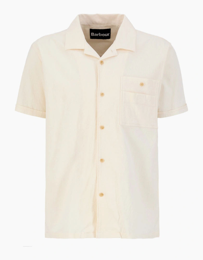 Barbour Riddell Crinkle Crepe Short Sleeve Shirt