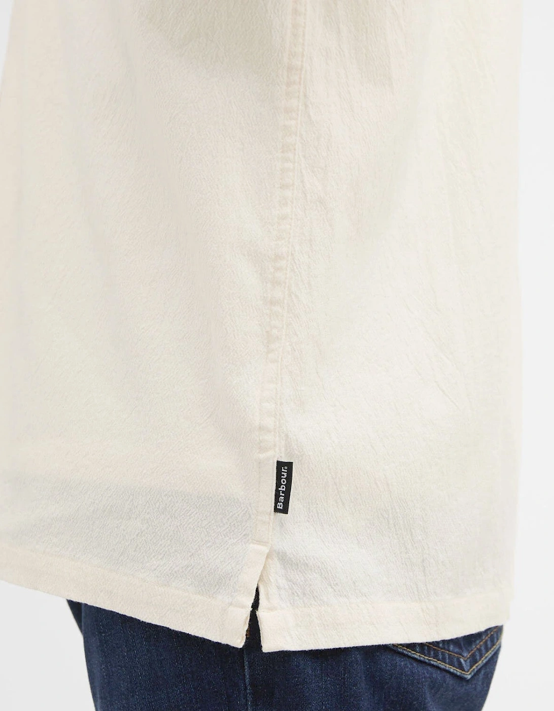 Barbour Riddell Crinkle Crepe Short Sleeve Shirt