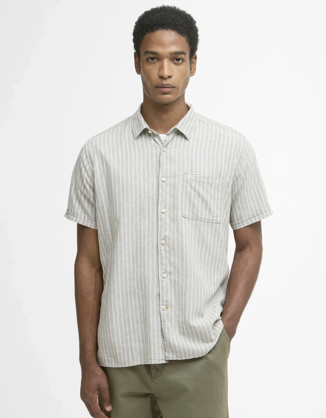 Barbour Nelson Striped Short Sleeve Shirt