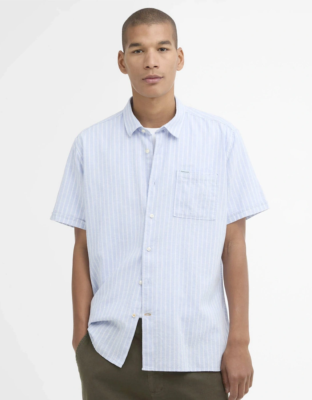 Barbour Nelson Striped Short Sleeve Shirt