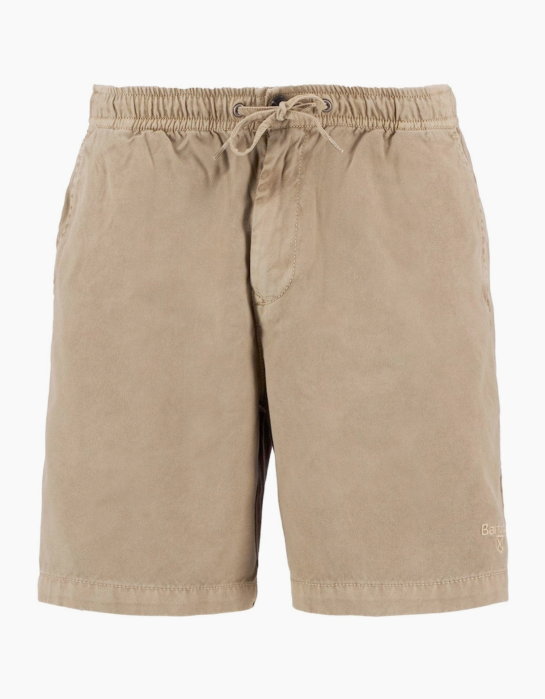 Barbour Men's Tan Washed Oxford Relaxed Short - Size: 32/33/32