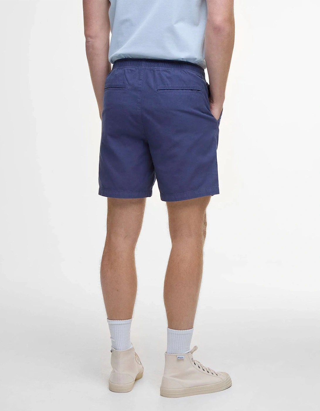 Barbour Washed Oxford Relaxed Short
