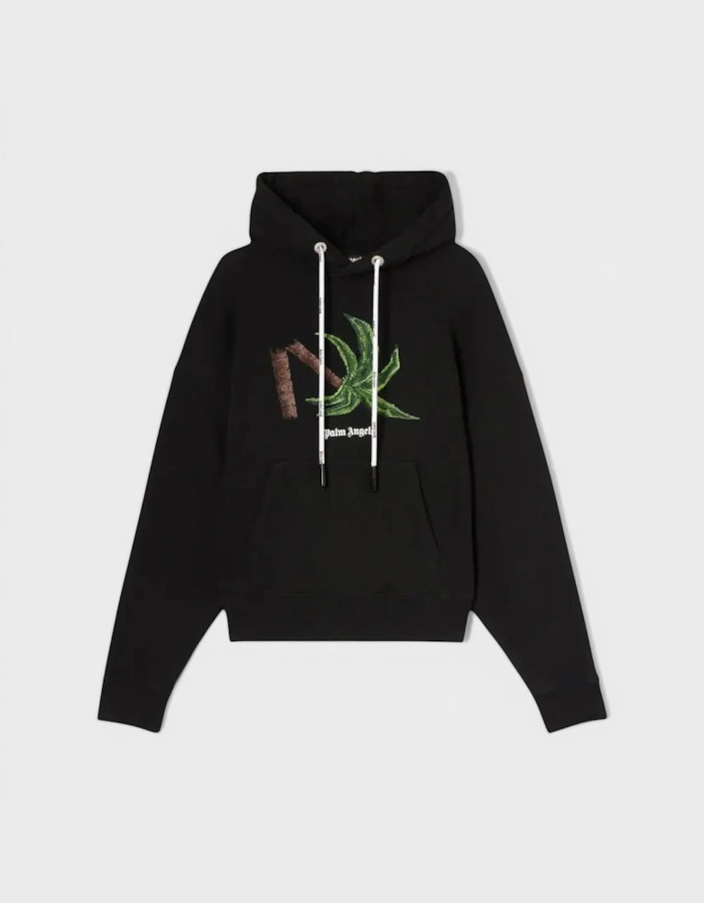 Broken Palm Hoodie Black