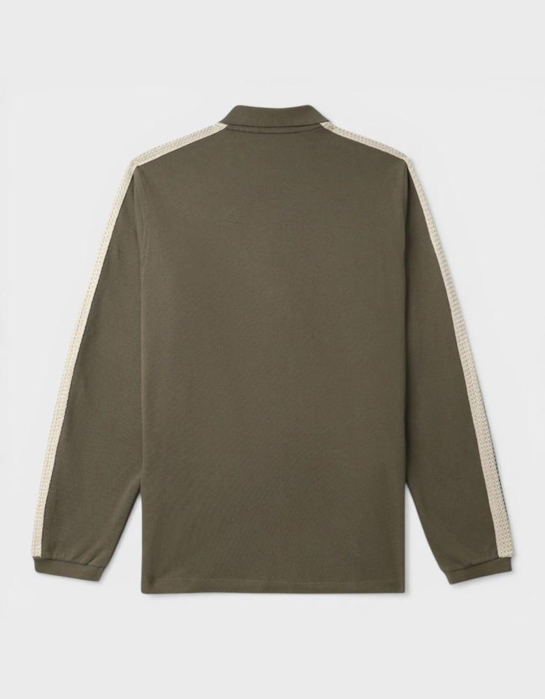 Monogram Embroidered Cotton Shirt