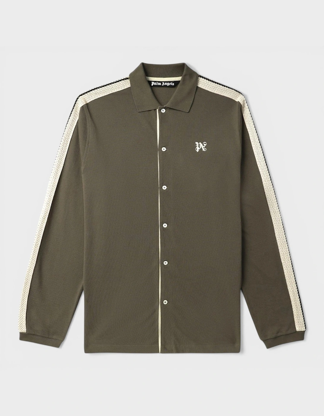 Monogram Embroidered Cotton Shirt, 3 of 2