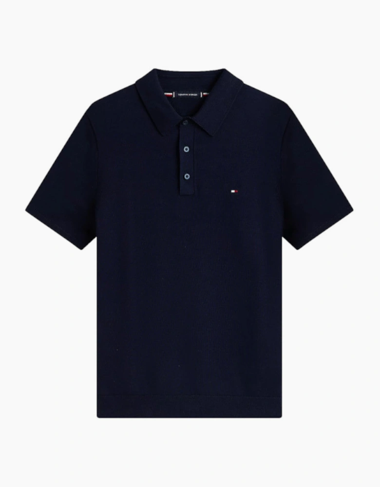 Tommy Hilfiger Ess Cotton Knitted Polo DW5  Desert Sky