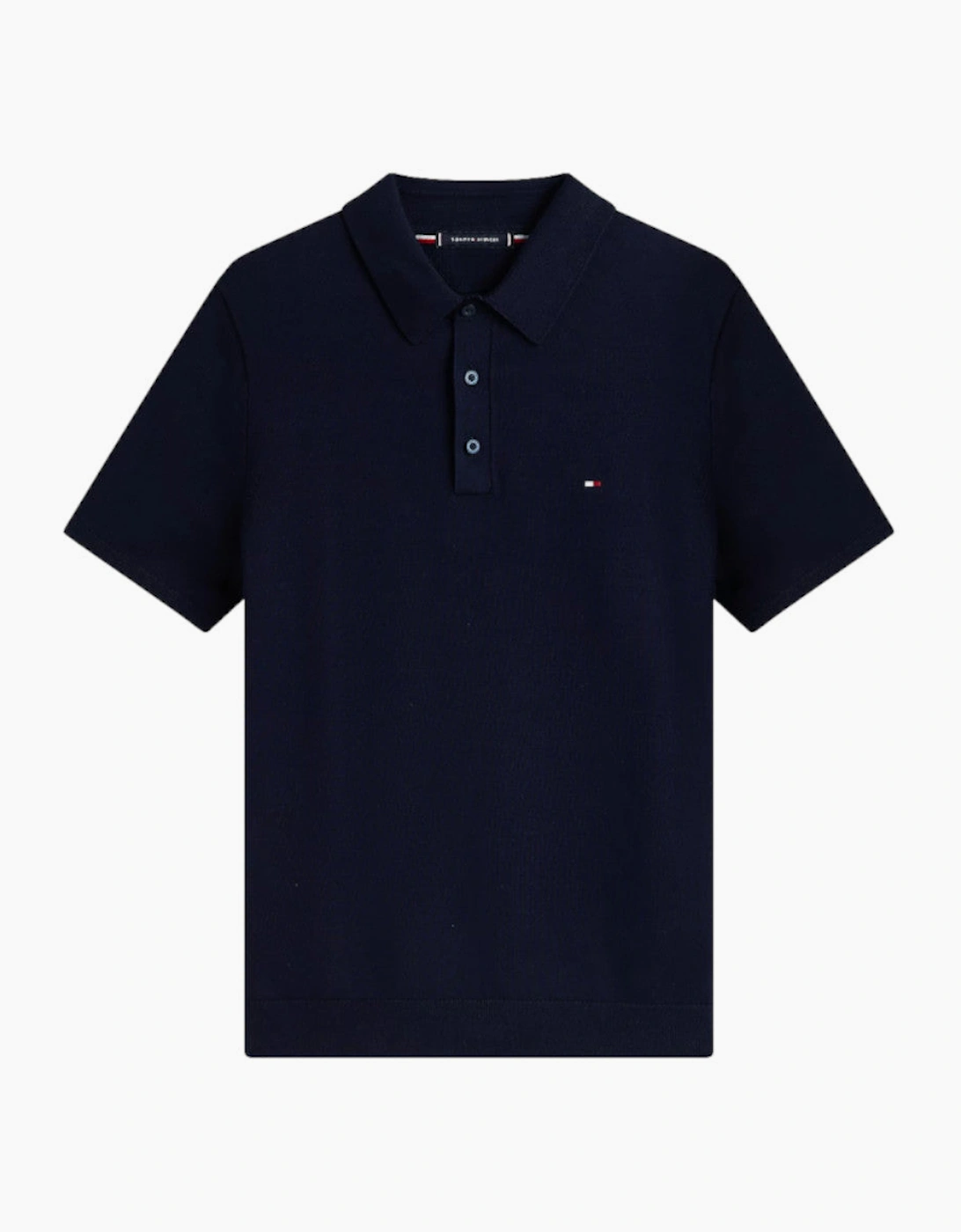 Tommy Hilfiger Ess Cotton Knitted Polo DW5  Desert Sky, 5 of 4