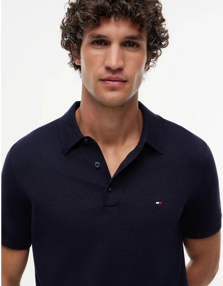 Tommy Hilfiger Ess Cotton Knitted Polo DW5  Desert Sky