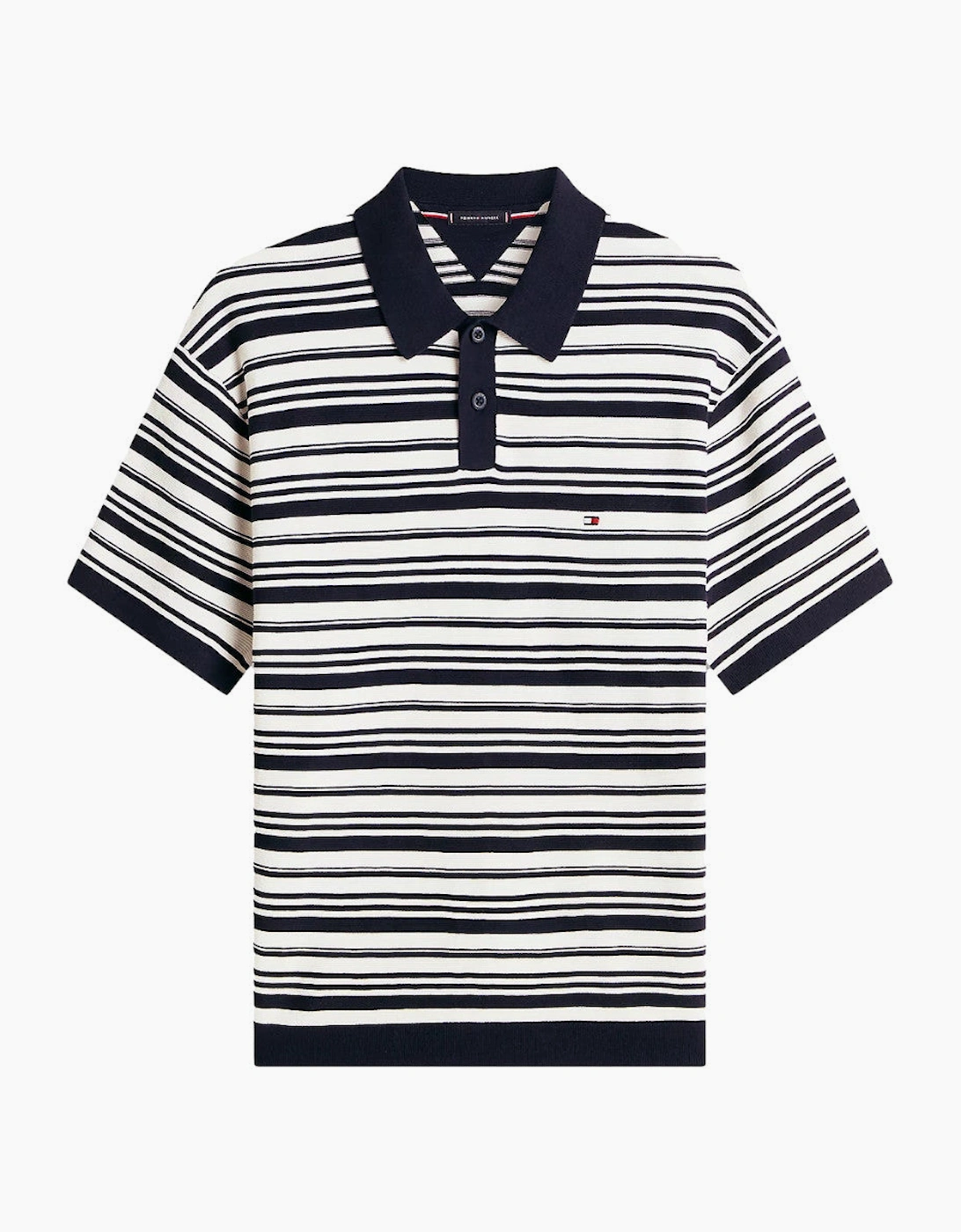 Tommy Hilfiger Cool Touch Structure Polo 0A5 Desert Sky/Ivory, 5 of 4