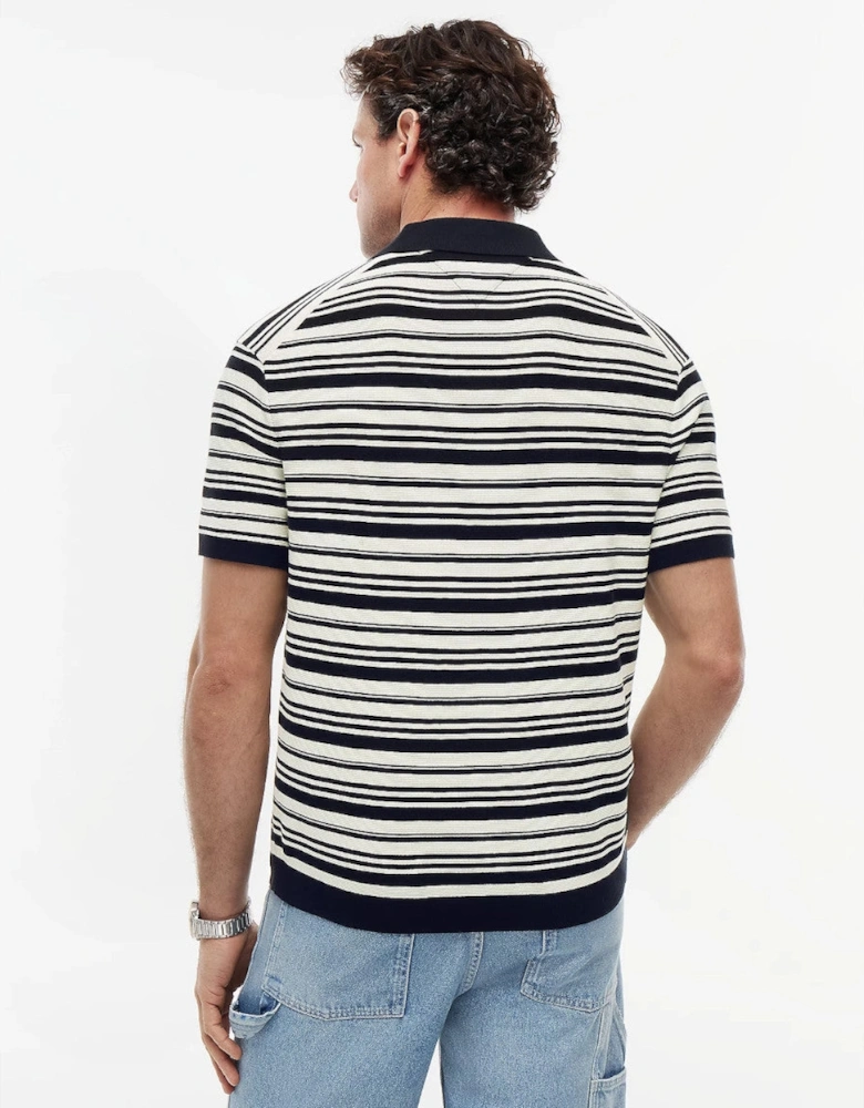 Tommy Hilfiger Cool Touch Structure Polo 0A5 Desert Sky/Ivory