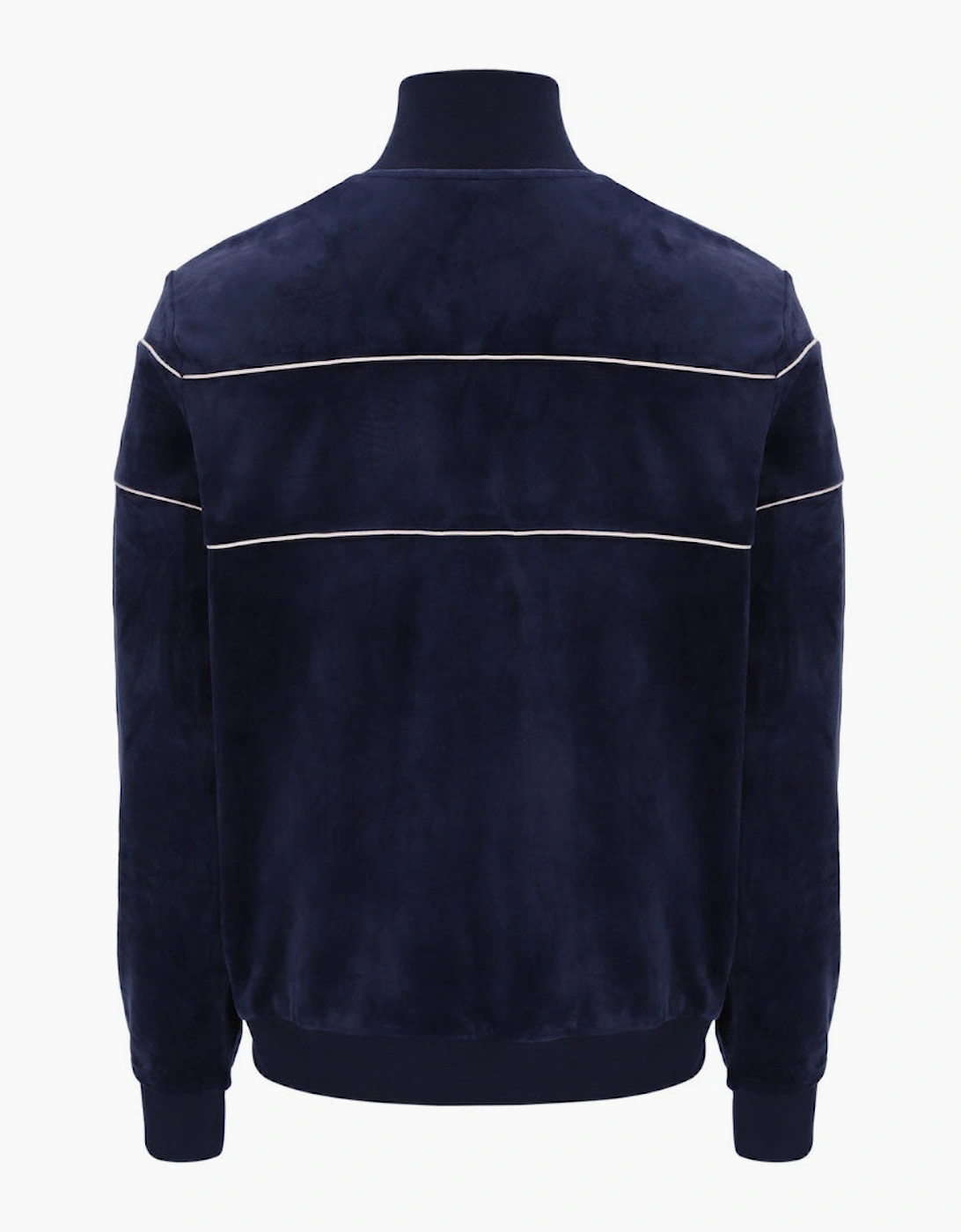 Fila Vintage Vittorio Velour Track Top - Navy / Gardenia