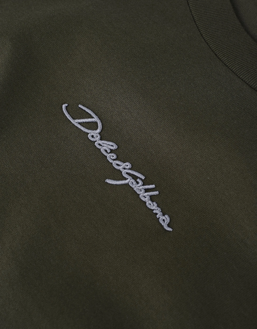 Embroidered Logo T-Shirt Green