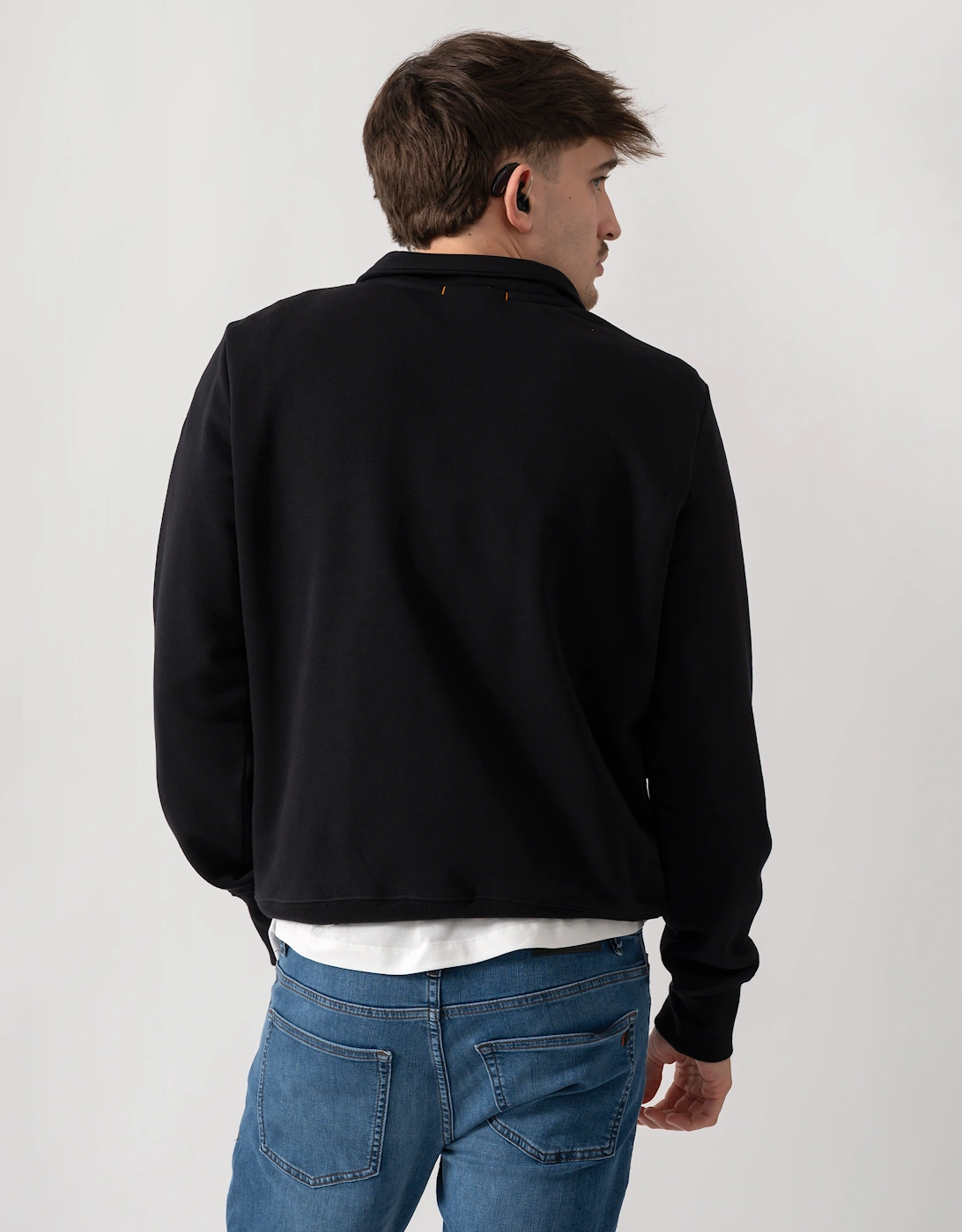 Parajumpers Broad Peak Mens 1/4 Zip Sweatshirt - Black 541