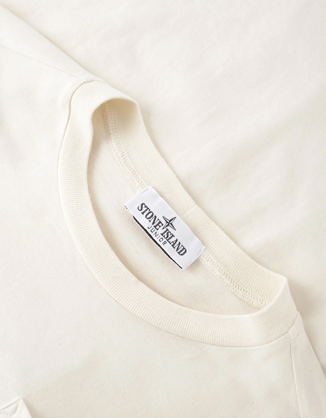 Kids Pocket T-Shirt Beige