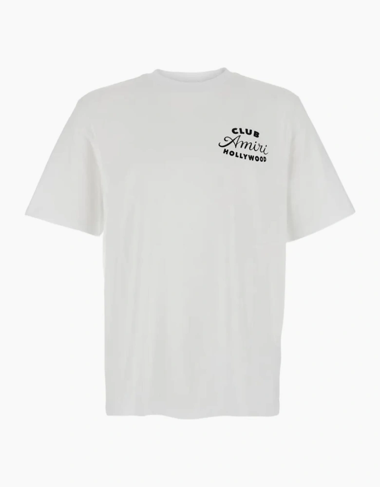 Amiri Club Logo T-Shirt in White