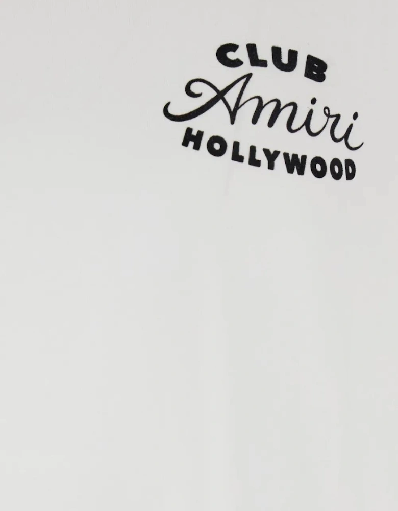 Amiri Club Logo T-Shirt in White