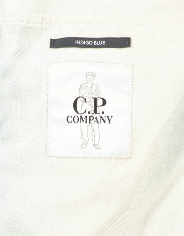 Denim Logo Patch Jacket