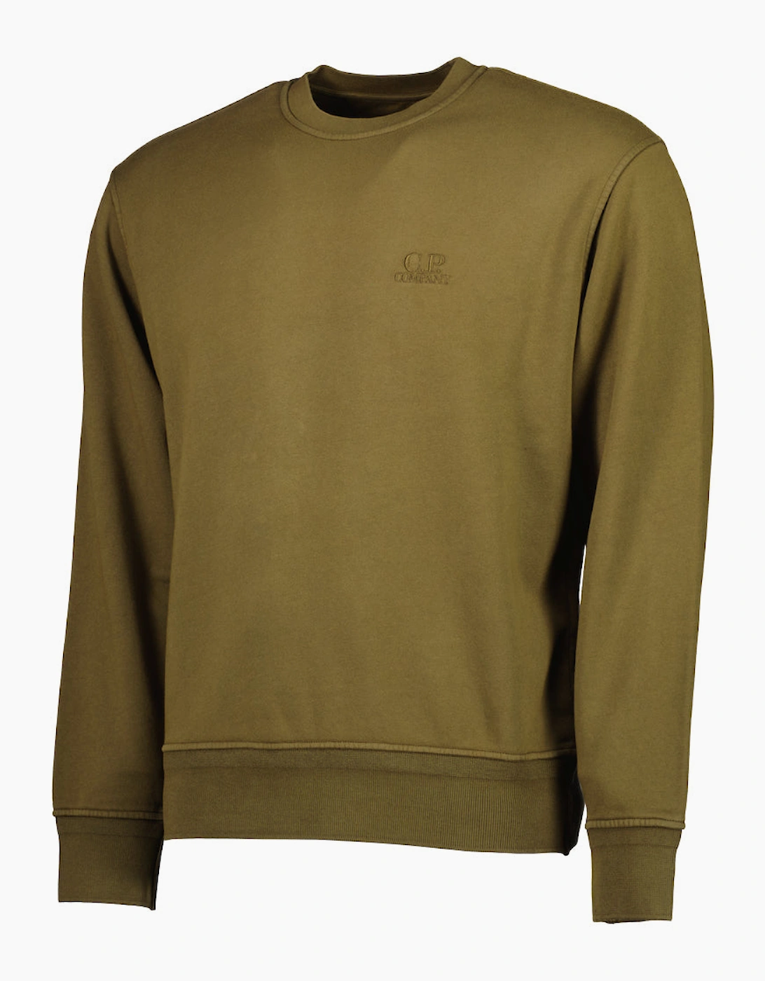 Diagonal Fleece Logo Sweatshirt