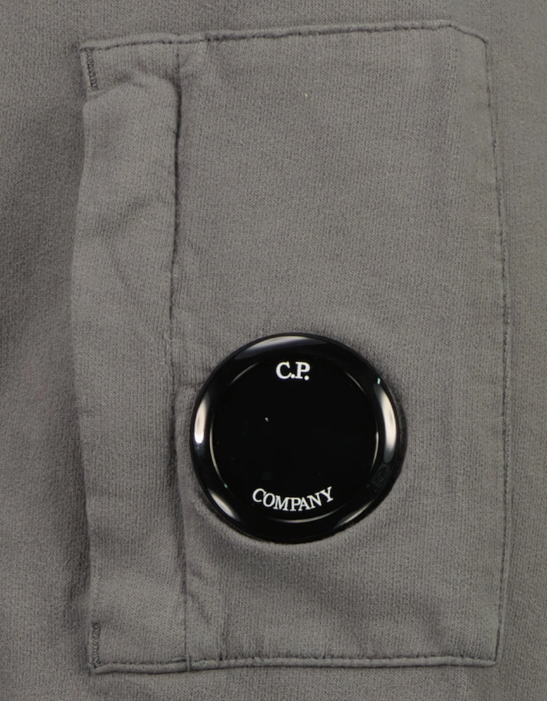 Light Fleece Lens Zip Hoodie