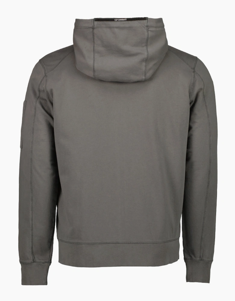 Light Fleece Lens Zip Hoodie