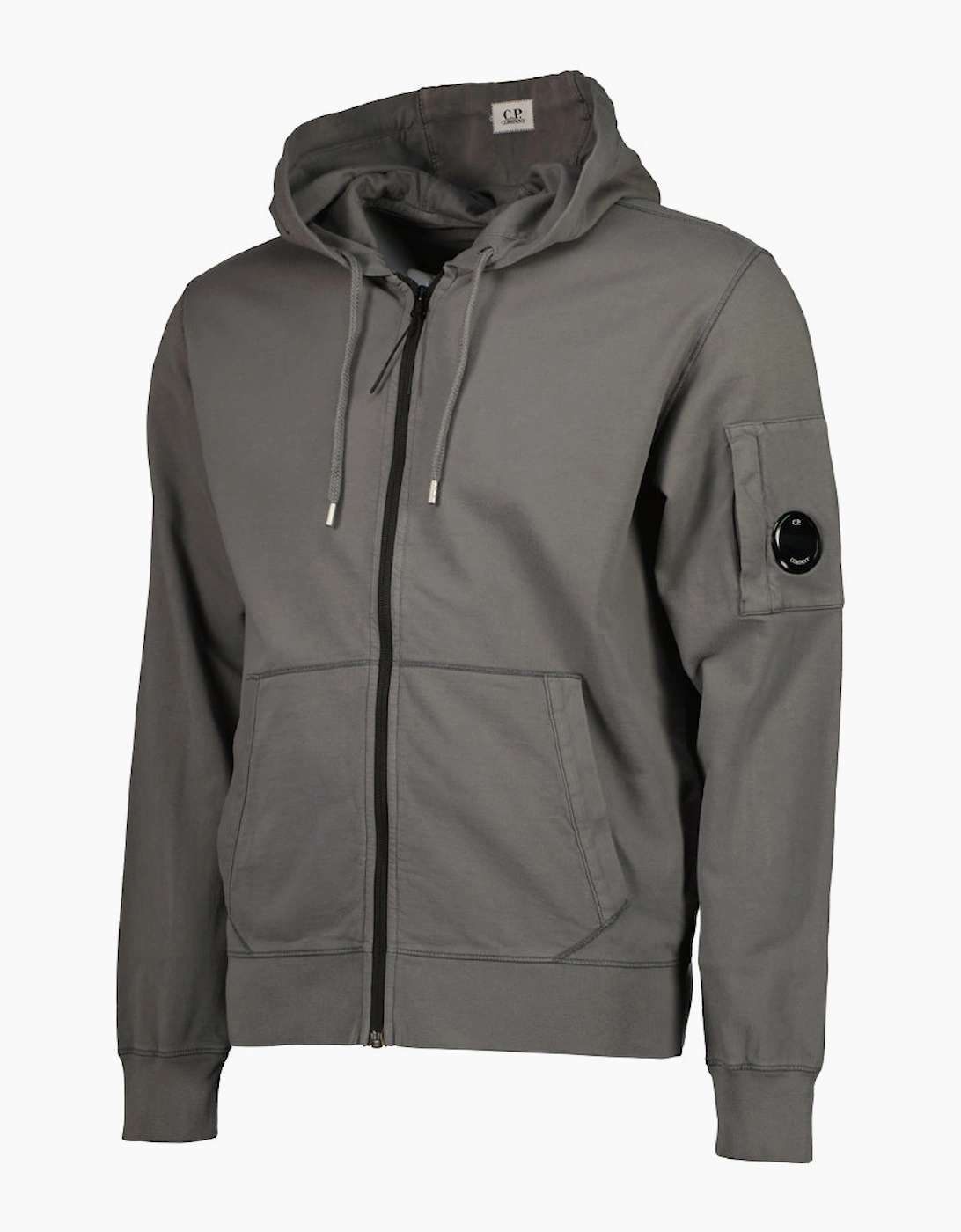 Light Fleece Lens Zip Hoodie
