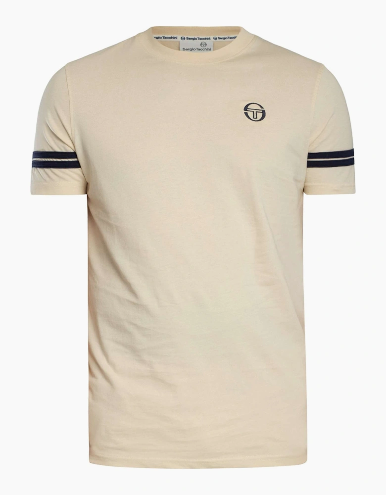 Sergio Tacchini Grello T-Shirt Sandshell/Maritime Blue