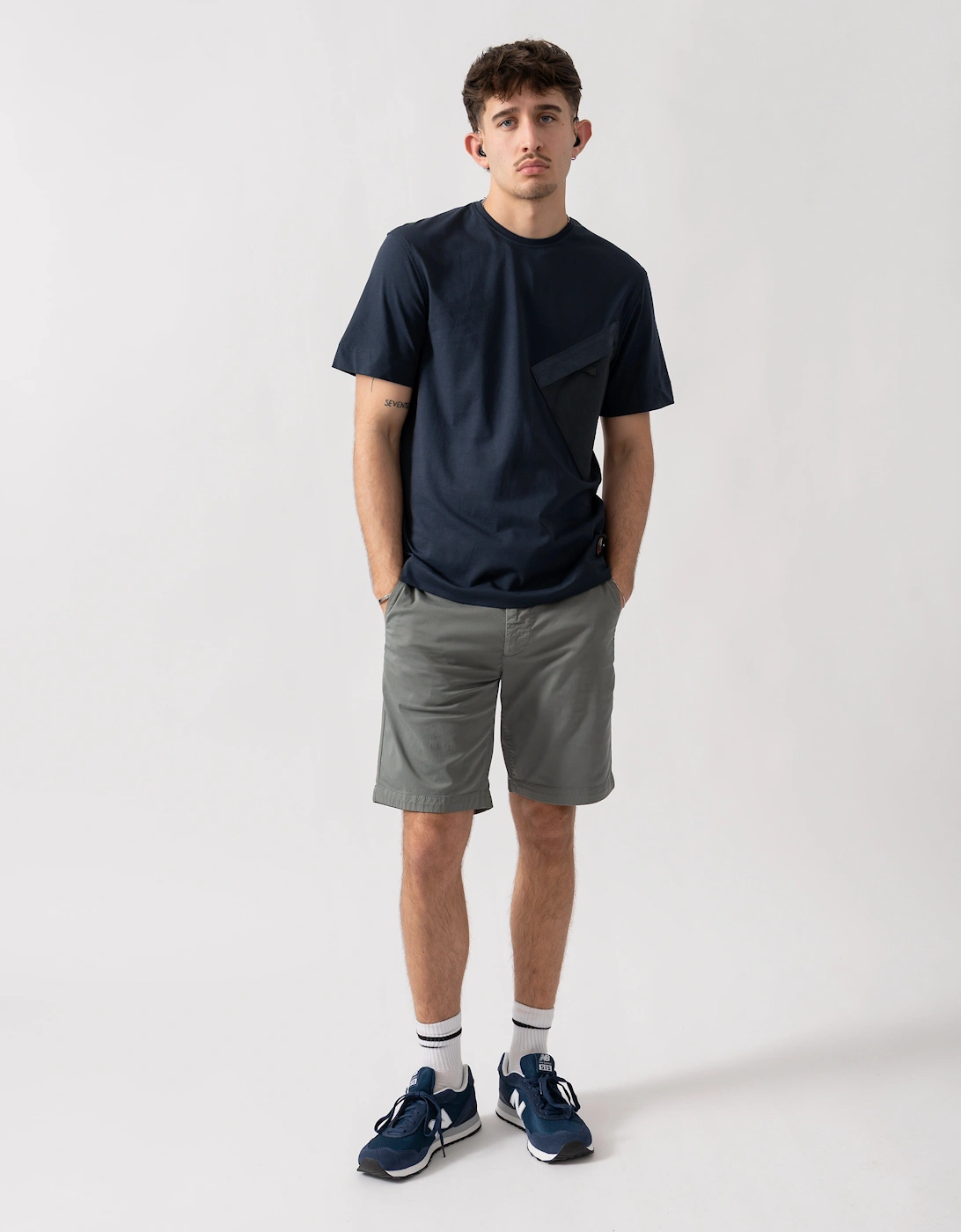 Parajumpers Baildon Mens T-Shirt - Ink Blue 571