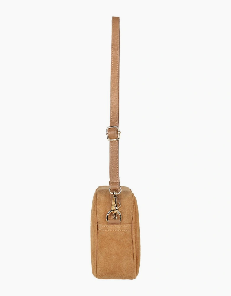 Crossbody Suede Messenger Bag