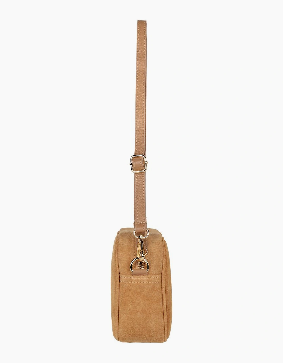 Crossbody Suede Messenger Bag