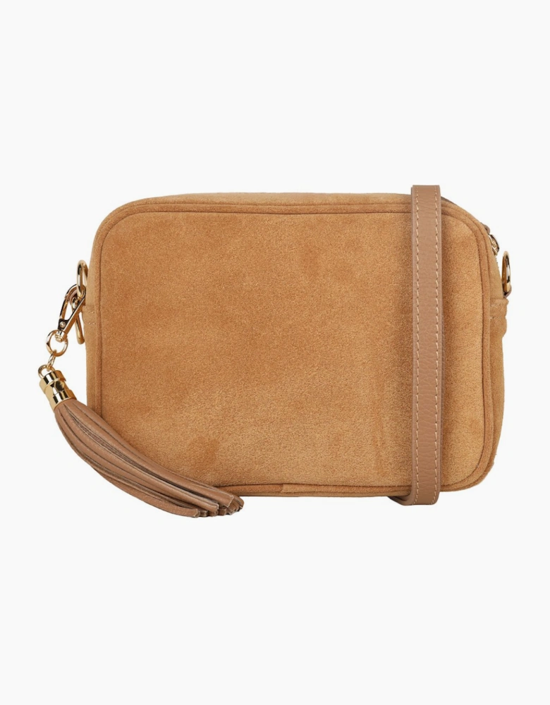 Crossbody Suede Messenger Bag