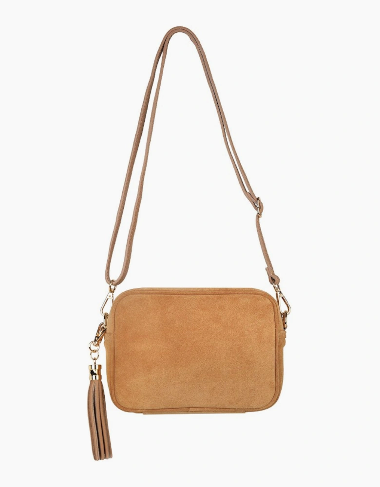 Crossbody Suede Messenger Bag