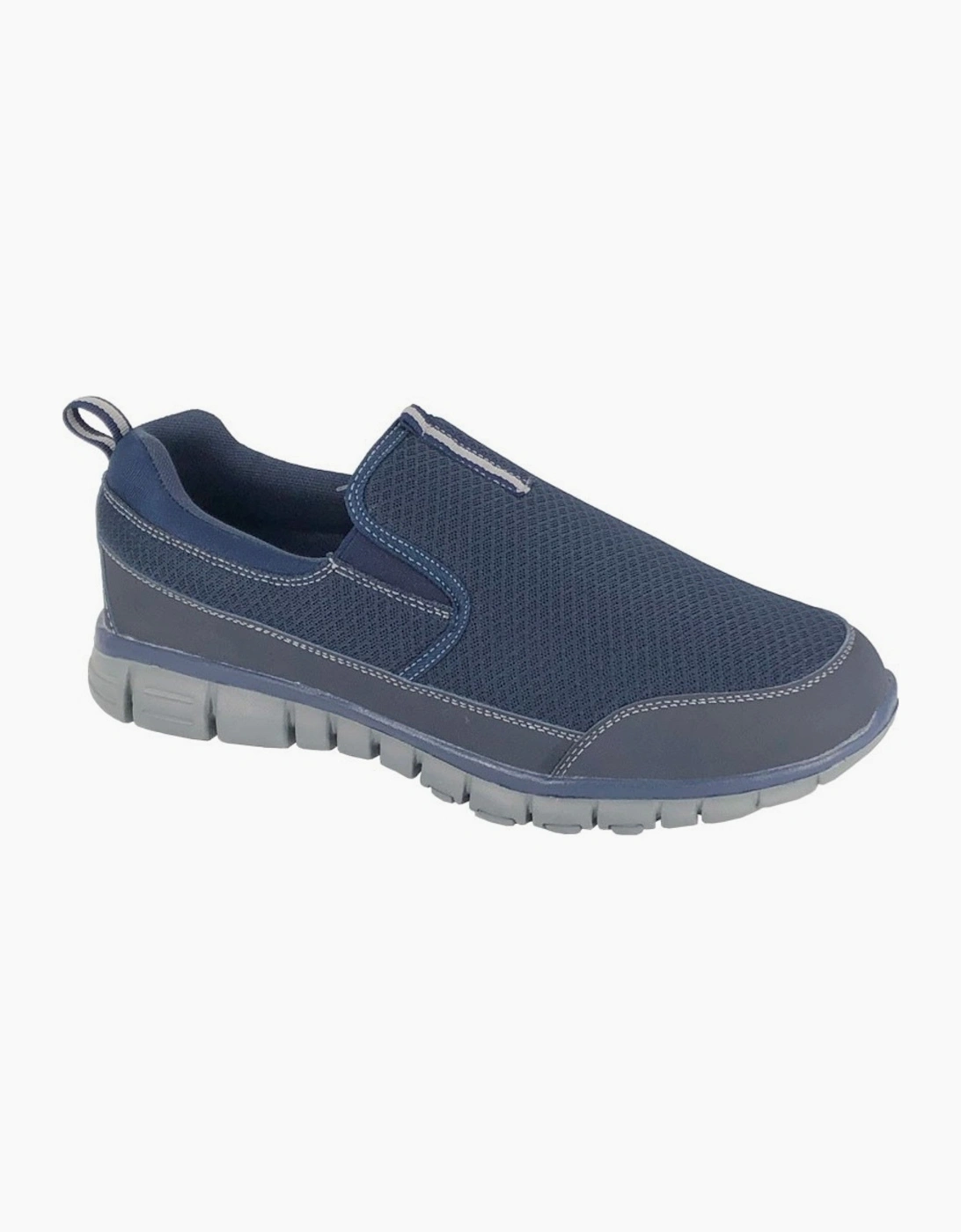 Dek Mens Neptune Slip On Memory Foam  Trainers, 2 of 1