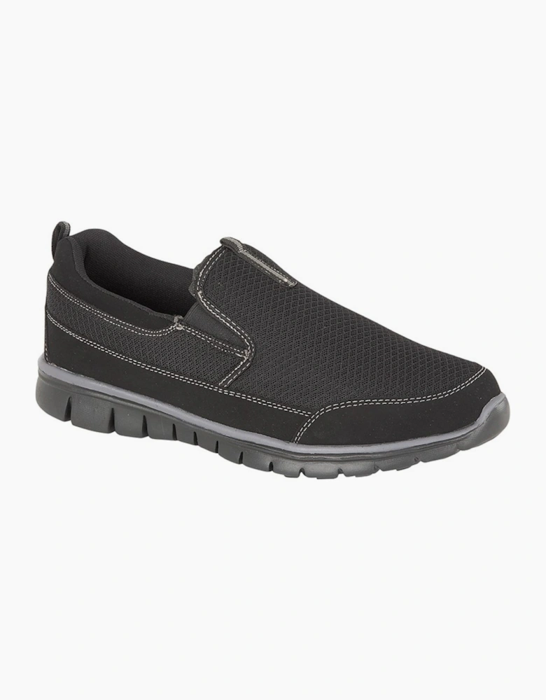 Dek Mens Neptune Slip On Memory Foam  Trainers