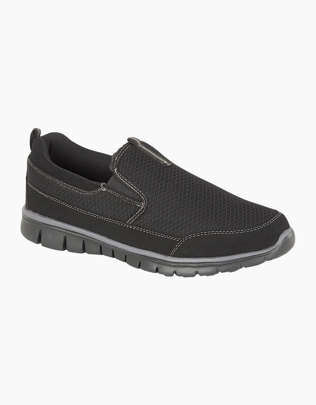 Dek Mens Neptune Slip On Memory Foam  Trainers, 2 of 1