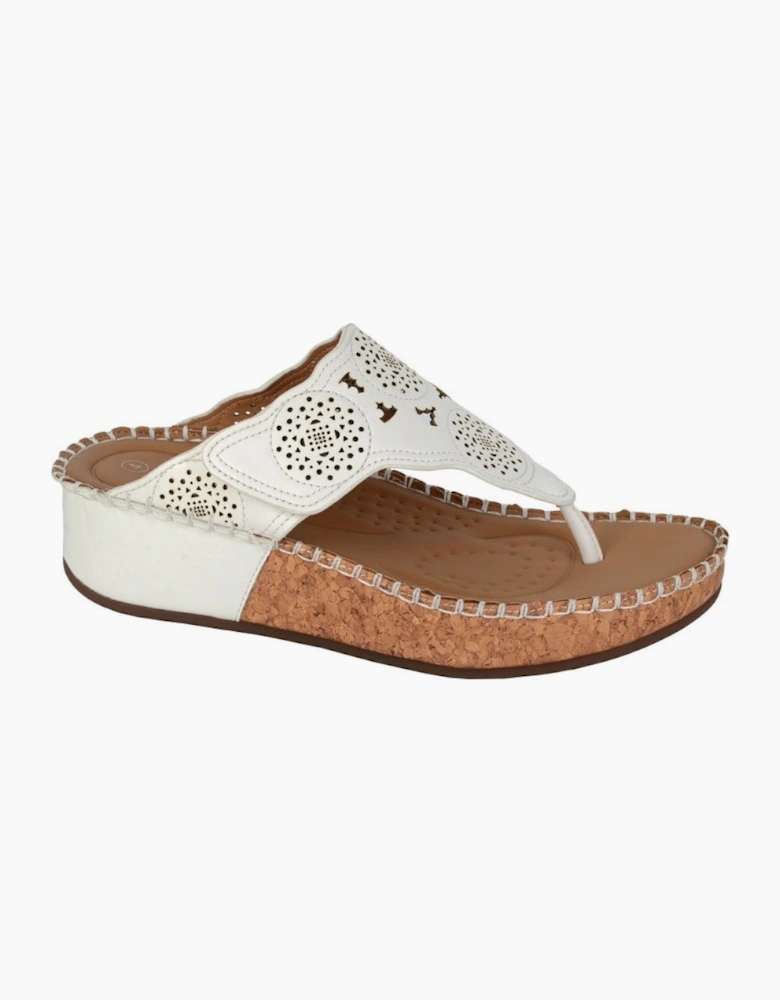 Cipriata Womens Corina Wedge  Sandals