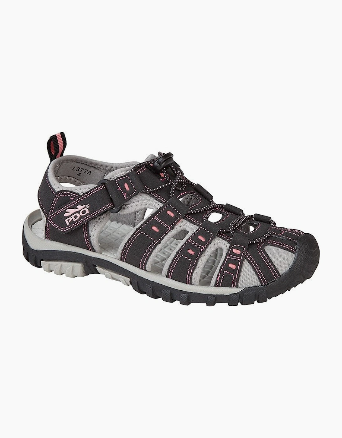 PDQ Womens Toggle & Touch Walking Sandals, 2 of 1