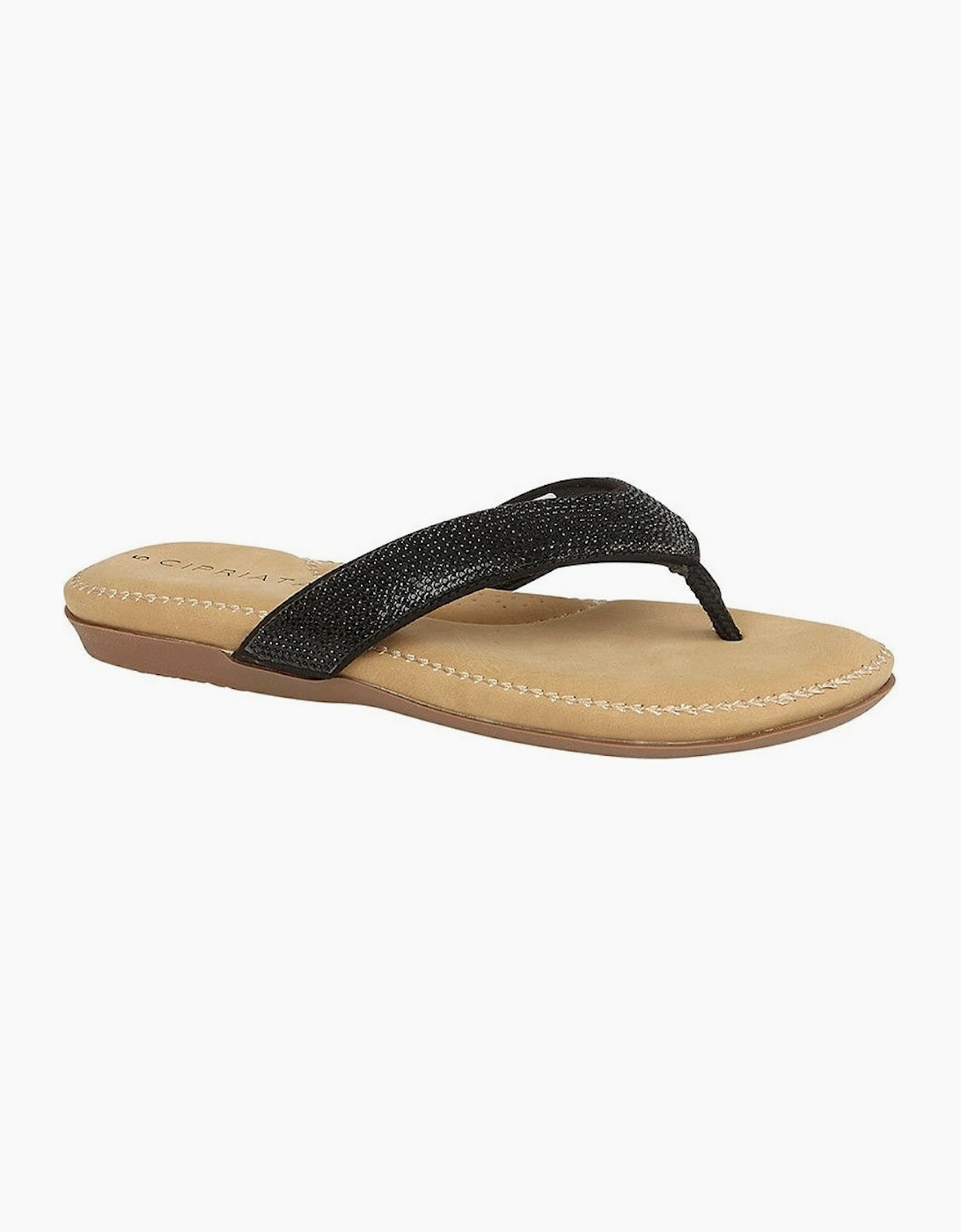 Cipriata Womens Alcee Padded Flip Flops