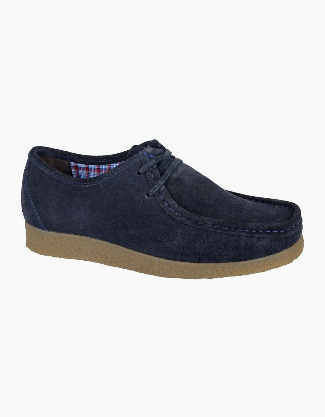Roamers Mens 2 Eyelet Trapper Shoes - Black, 2 of 1