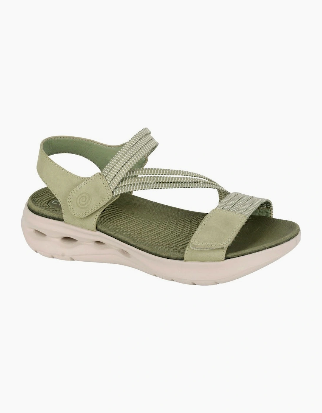 Cipriata Womens Elena Elasticated Sandals, 2 of 1