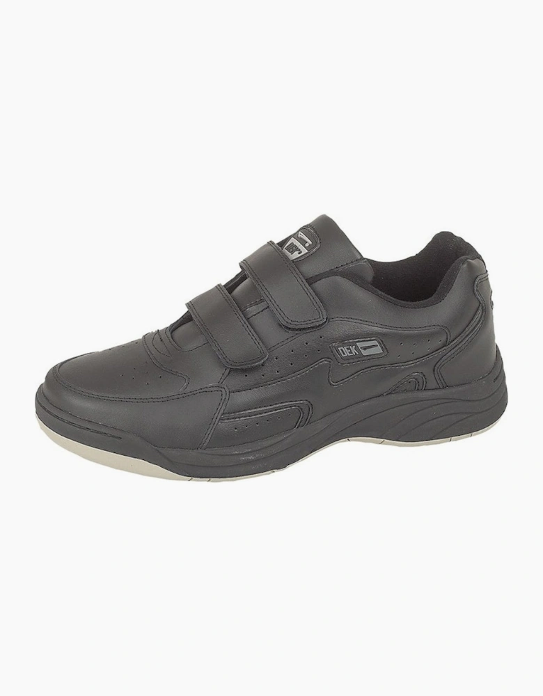 Dek Mens Arizona Coated Leather Trainers