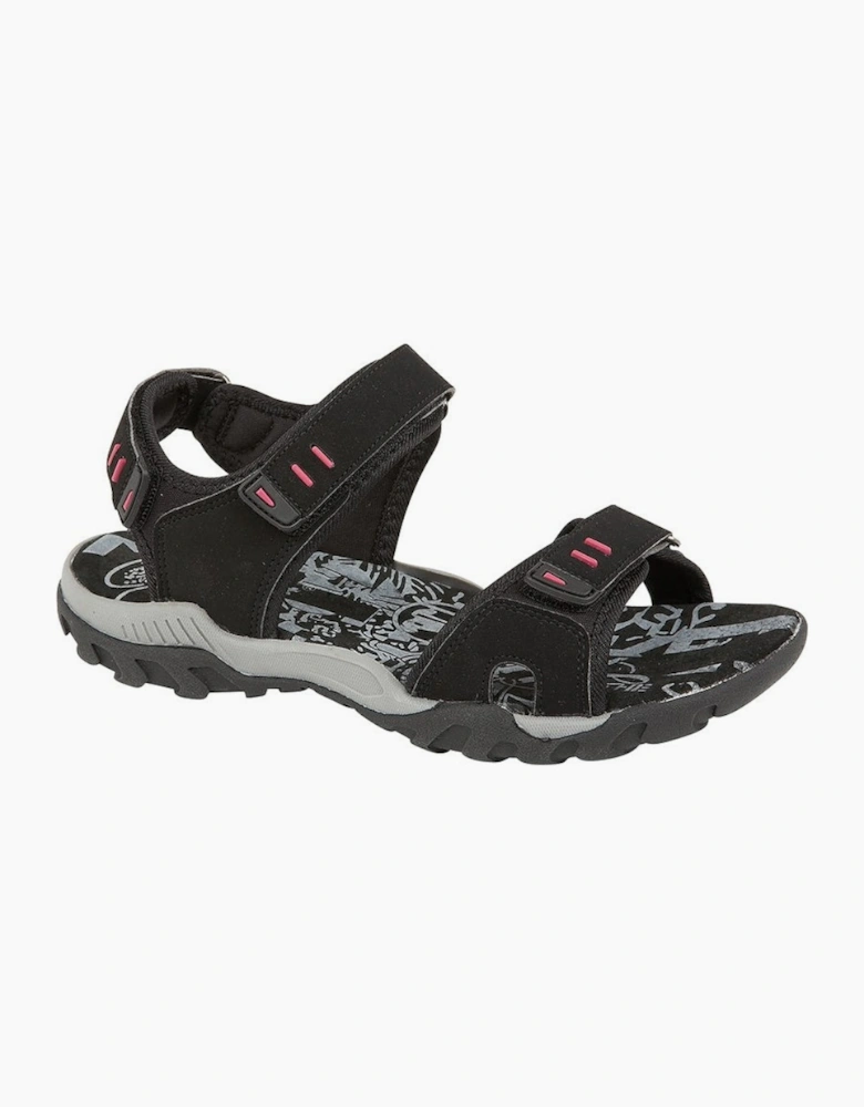 PDQ Womens Touch Fastening Walking Sandals