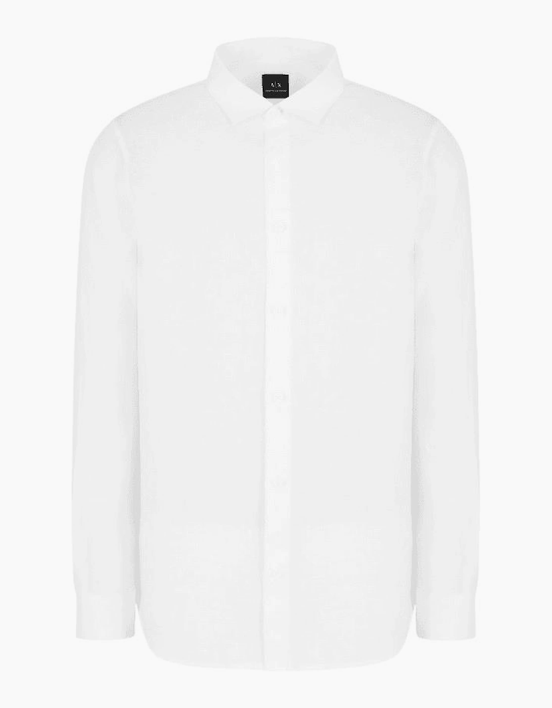 Linen Long Sleeve White Shirt, 4 of 3