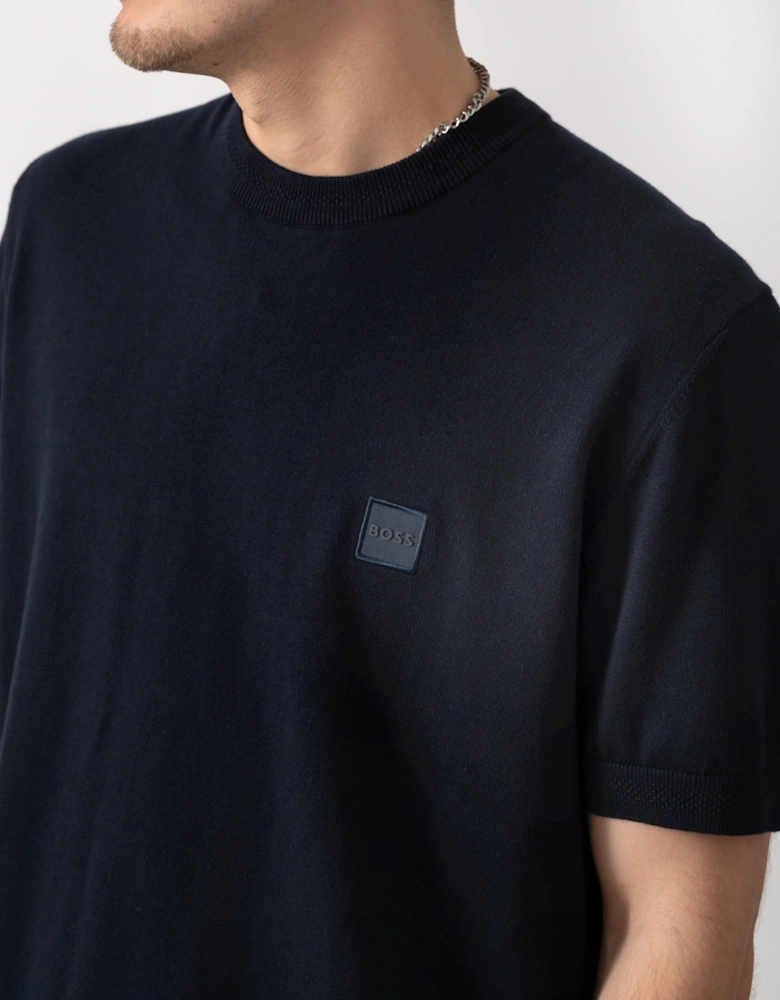 BOSS Orange Kanacho Mens T-Shirt - Dark Blue 404